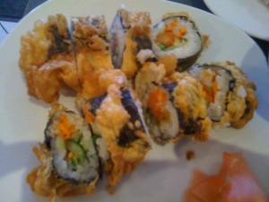 tempura sushi