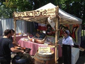 Hakadosh BBQ competing at the LI Kosher BBQ Championship on June 9th