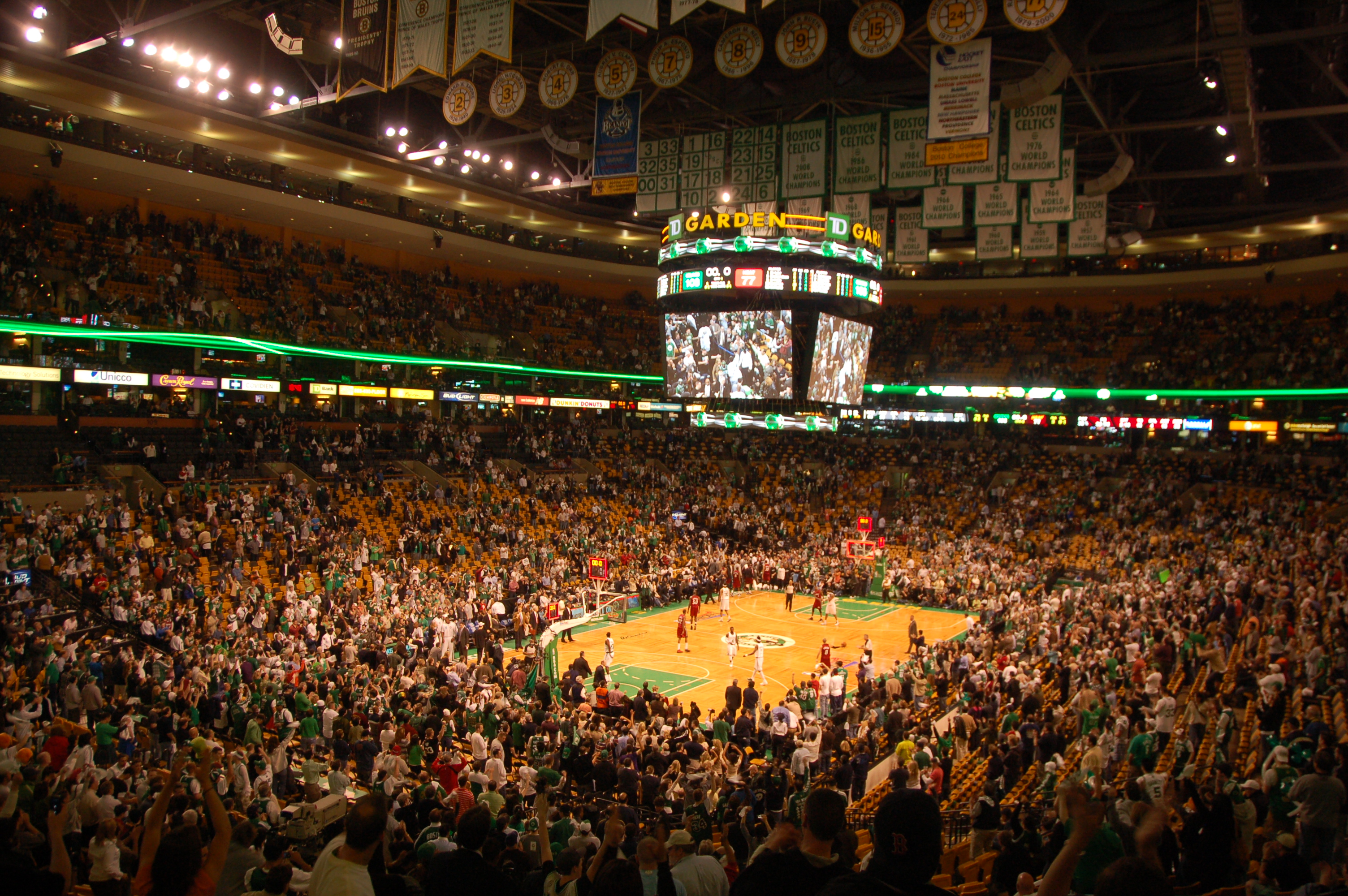 TD Garden - Hockey Stadium in Downtown Boston