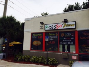 picasso pizza storefront