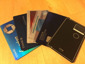 credit-cards-display-with-coin-chase-amex