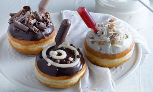 Image result for pictures of sufganiot in israel