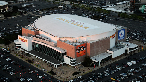 Wells Fargo Center plans to have 'a full arena,' but not yet