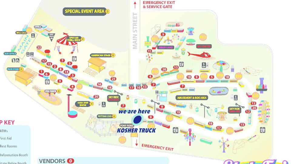 Arizona State Fair Map