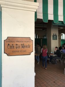Cafe du Monde in the French Quarter