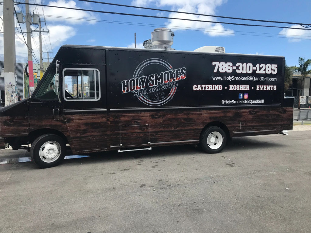 New Kosher Food Truck In South Florida Holy Smokes Bbq And