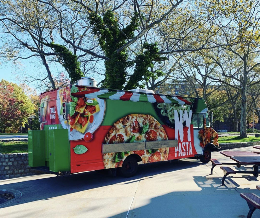 NY Pizza N Pasta Kosher Food Truck at Queens College • YeahThatsKosher