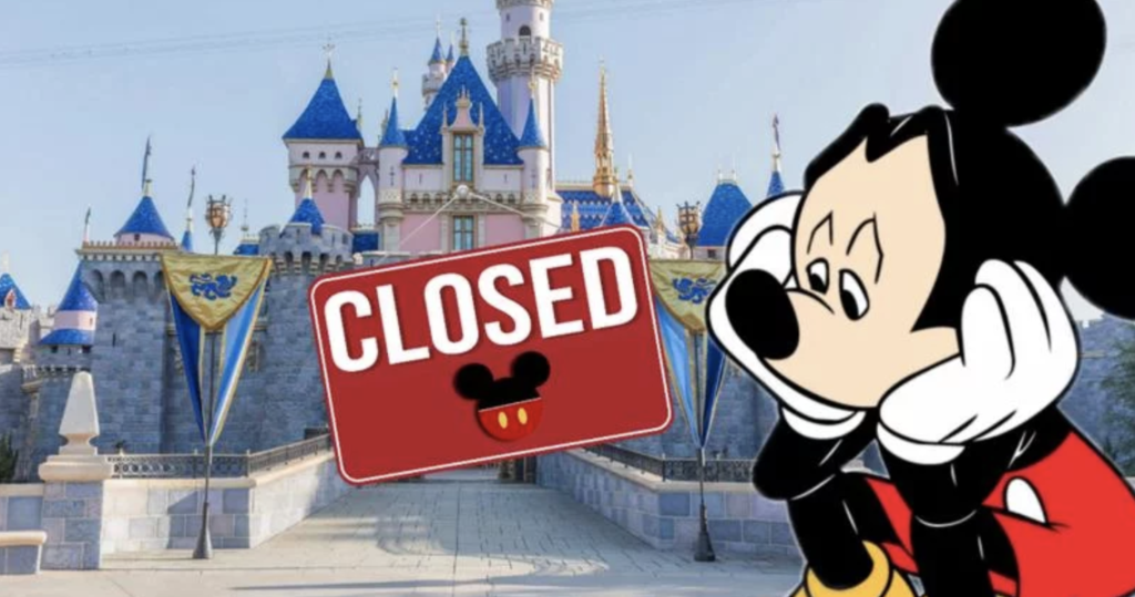 Japan Disneyland Closed