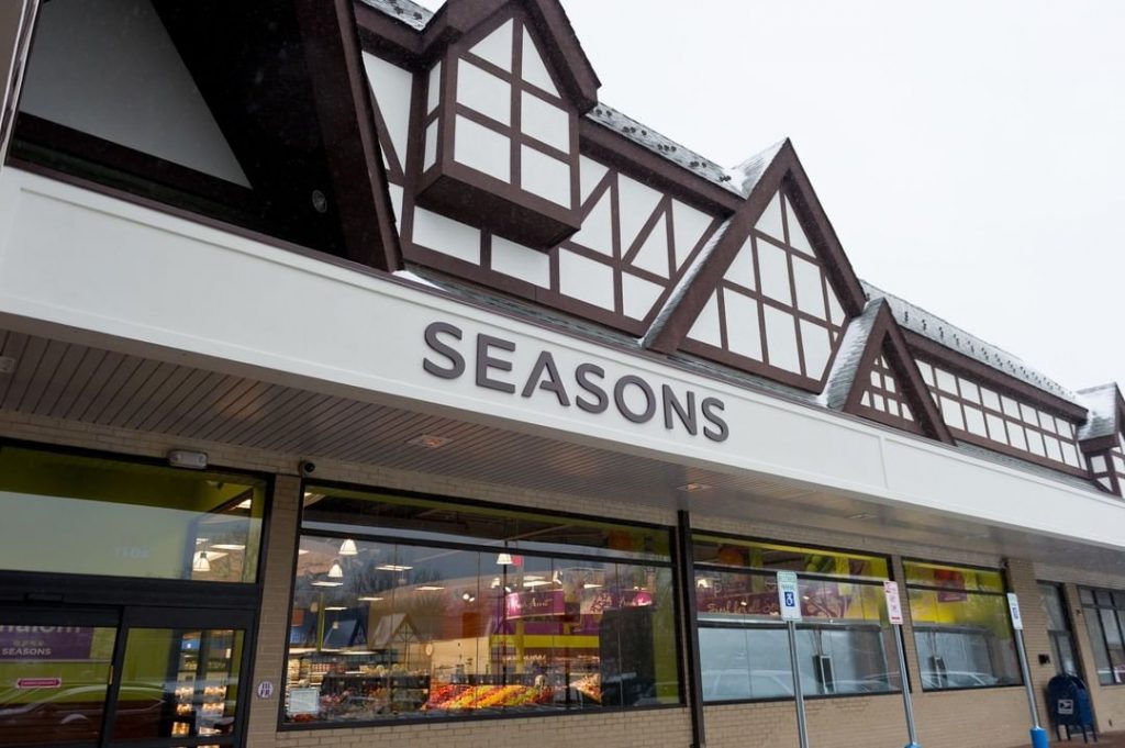 Seasons Grocery store storefront