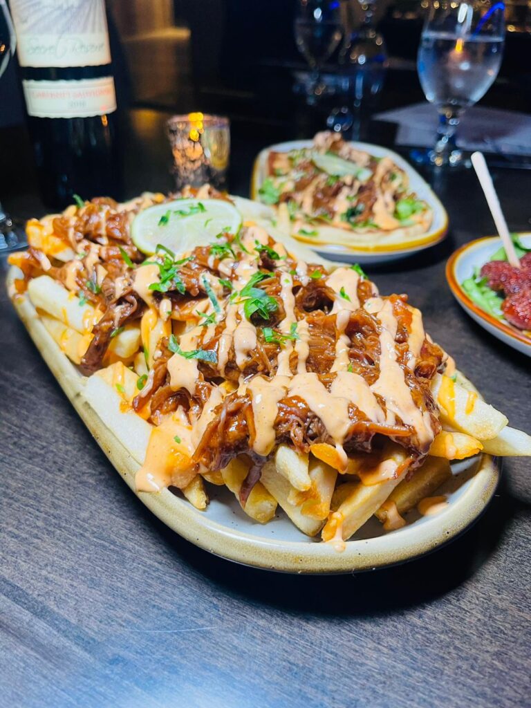 Spiced Kosher NYC Restaurant Brisket Fries 768x1024 - Spicy NYC closed as a restaurant;  Still open for catered events • YesIt&#39;s Kosher