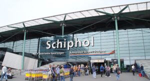 Amsterdam Airport Schiphol entrance