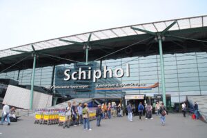 Amsterdam Airport Schiphol entrance
