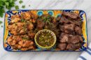 Mixed grill platter at Nagila Moroccan Cuisine in Boca Raton