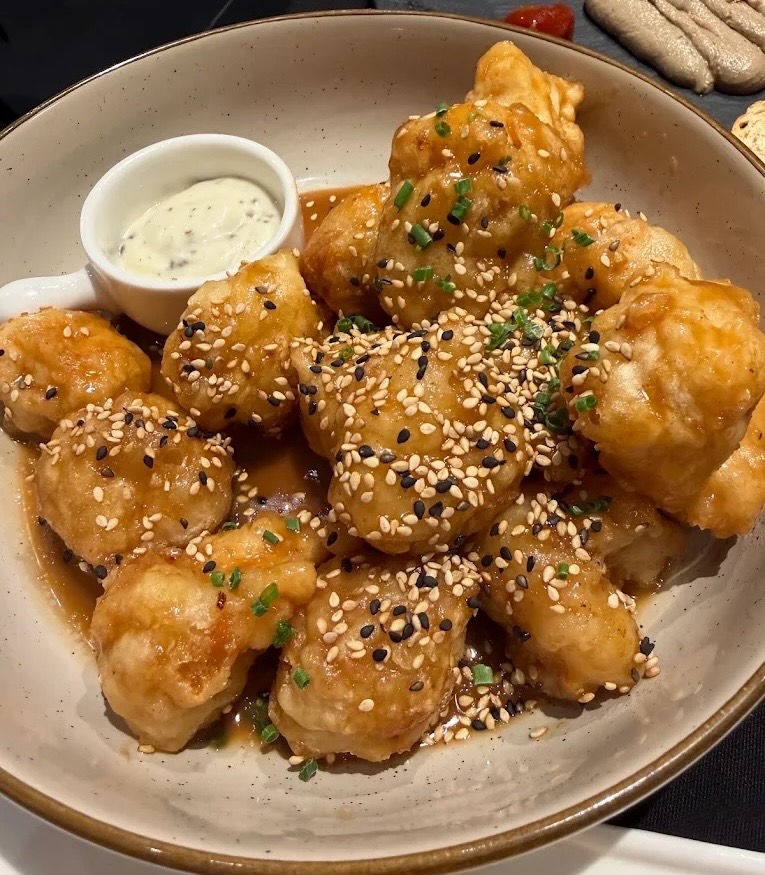 Chicken poppers at Carve Bistro
