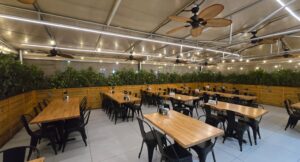 Chayhana Samarkand dining room in Hallandale Beach, FL
