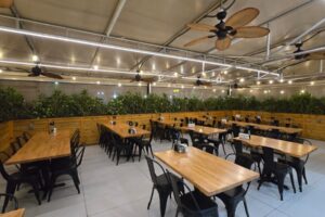 Chayhana Samarkand dining room in Hallandale Beach, FL